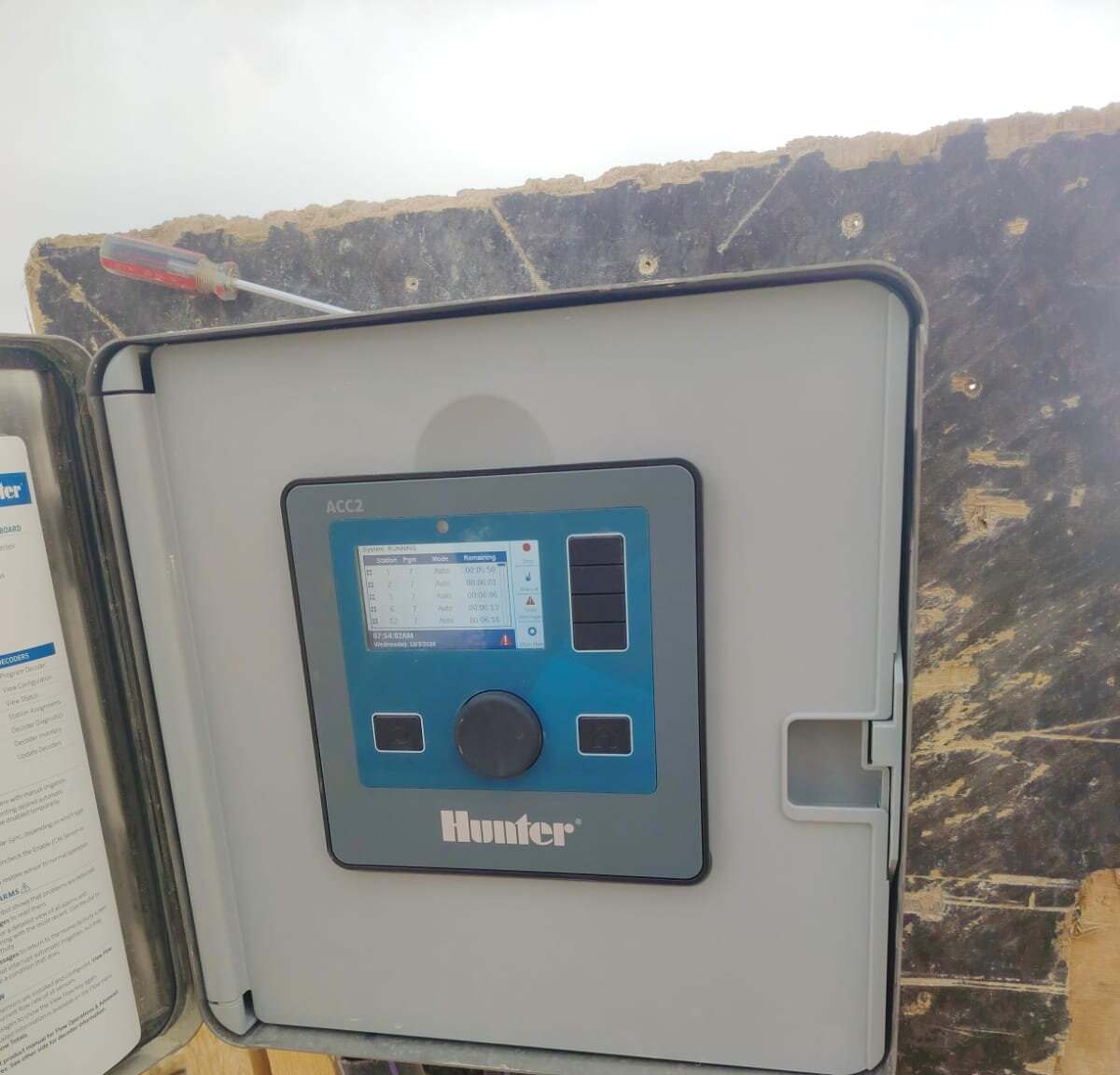 تنفيذ شبكة ري من أعمال جرين جروث